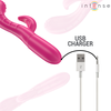 Intense Fun Rožinė INTENSE Amara Rožinė Vibrating Device with Stimulating Tongue, 10 Modes