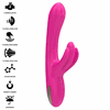 Intense Fun Rožinė INTENSE Britney 3-Motor Dual-Action Vibrator 23cm Rožinė Medical Silicone