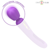 Intense Fun Rožinė Intense Christy Vibrating Wand with Flipping Tongue - Rožinė, 7+10 Modes