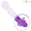 Intense Fun Rožinė Intense Christy Vibrating Wand with Flipping Tongue - Rožinė, 7+10 Modes