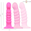 Intense Fun Rožinė INTENSE Cindy Spiral Design Vibrator L Rožinė, 10 Modes, Remote Control