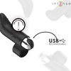 Intense Fun Intense Damiano Finger Model Silicone Compact Vibration System, Juodas