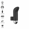 Intense Fun Intense Damiano Finger Model Silicone Compact Vibration System, Juodas