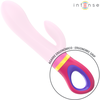 Intense Fun Rožinė INTENSE Daphne Rožinė Dual-Action Silicone Rabbit with Multi-Mode Vibration