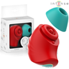 Intense Fun INTENSE Donnie External Stimulator Raudona/Žalias Compact Rechargeable
