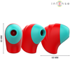 Intense Fun INTENSE Donnie External Stimulator Raudona/Žalias Compact Rechargeable
