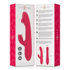 Intense Fun INTENSE - DUA MULTIFUNCTION RECHARGEABLE UP &amp; DOWN VIBRATOR WITH Raudonas TONGUE