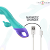 Intense Fun Mėlyna INTENSE FRED Dual Stimulation Rabbit Model Vibrator Mėlyna Silicone