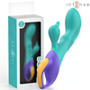 Intense Fun Mėlyna INTENSE FRED Dual Stimulation Rabbit Model Vibrator Mėlyna Silicone