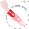Intense Fun INTENSE GAIL Intimate Stimulator Rose Shape 10 Modes Raudona Remote Control