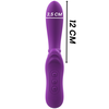Intense Fun Intense Harry Flexible Personal Massager with Vibrating Tongue - Violetinė