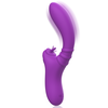 Intense Fun Intense Harry Flexible Personal Massager with Vibrating Tongue - Violetinė