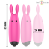 Intense Fun Rožinė INTENSE Hopper Rožinė Vibrating Bullet | Compact Atsparus vandeniui Silicone 8.3cm