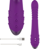 Intense Fun INTENSE IGGY Multifunction Rechargeable Up &amp; Down Vibrator Violetinė 24cm