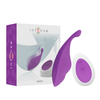 Intense Fun Intense Mindy Panty Violetinė Remote Control - Ergonomic Silicone Wearable Model