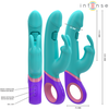 Intense Fun Mėlyna INTENSE Monica Mėlyna Dual-Action Vibrator with Rotating Stimulation, 22.5cm