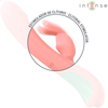 Intense Fun Rožinė Intense Rachel Rožinė Dual Action Vibrator 5 Modes Medical Silicone 23cm