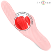 Intense Fun INTENSE Rosalia Raudona 3-in-1 Multifunctional Stimulation Device Atsparus vandeniui