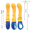 Intense Fun INTENSE Shaggy Geltona Curved G-Spot Vibrator Ergonomic Silicone Design