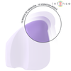 Intense Fun INTENSE Ursula Compact Vibrating Device 10 Modes Violetinė Atsparus vandeniui