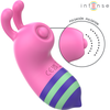 Intense Fun Rožinė INTENSE Willie Bee-Shaped Pulsating Tongue Device, Rožinė-Žalias, USB, IPX7