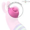 Intense Fun Rožinė INTENSE Willie Bee-Shaped Pulsating Tongue Device, Rožinė-Žalias, USB, IPX7