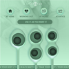 Intense Health Fun INTENSE Charli Kegel Ball Kit Light Jade Žalias - 3-Piece Pelvic Floor Trainer
