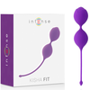 Intense Health Fun Intense Kisha Fit Silicone Pelvic Floor Training Balls Lilac 3.5x20cm
