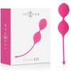 Intense Health Fun Intense Kisha Fit Silicone Pelvic Floor Exerciser Fuchsia 3.5x20cm