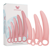 Intimichic Silicone Dilator Set 5 Sizes Medical-Grade Progressive System