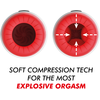 Jamyjob Rocket Intimate Device Soft Compression &amp; Vibration USB Rechargeable