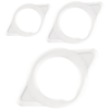 JOYDIVISION MAXIMUS Anatomical Support Ring Set XS/S/M, Flexible Silicone