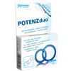 Mėlyna JOYDIVISION POTENZduo Mėlyna XL Dual Support Rings - Flexible Silicone