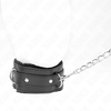 Kink Collar Gag KINK Collar &amp; Leash Set Juodas 65cm Adjustable 36-42cm High Comfort