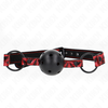 Kink Collar Gag KINK Model 2 Diamond Pattern Ball System 4.5cm - Adjustable 42-60cm
