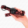 Kink Collar Gag KINK Model 2 Diamond Pattern Ball System 4.5cm - Adjustable 42-60cm