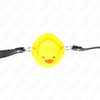 Kink Collar Gag KINK Duck-Shaped Gag - Adjustable Silicone Restraint, Geltona Design