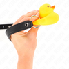 Kink Collar Gag KINK Duck-Shaped Gag - Adjustable Silicone Restraint, Geltona Design