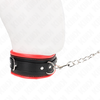 Kink Collar Gag KINK Adjustable Heavy Necklace with Belt 65 cm, Model 3, 36.5-50 cm Fit