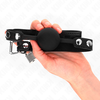 Kink Collar Gag KINK Model 1 Silicone Ball Gag with Lock 4cm - Adjustable 60cm Strap