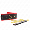 Kink Collar Gag KINK Model 2 Adjustable Necklace - Sponge Imitation Leather, 37-54 cm