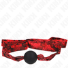 Kink Collar Gag KINK Scandal Silicone Ball Gag 4.5 cm - Adjustable Comfort, Model 2