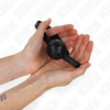 Kink Collar Gag KINK Simplicity Juodas Ball Gag 4.5 cm - Breathable, Adjustable Strap