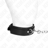 Kink Collar Gag KINK Snake Pattern Necklace with Leash 65cm - Adjustable Vegan Leather Set