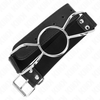Kink Collar Gag KINK Spider Mouth Gag Large 60x3 cm - Breathable Silicone System
