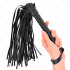Kink Impact Touch KINK Dark Mėlyna Bead Whip 43.5 cm - Professional Multi-Strand Impact Tool