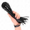 Kink Impact Touch KINK Dark Mėlyna Bead Whip 43.5 cm - Professional Multi-Strand Impact Tool