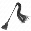 Kink Impact Touch KINK Foot Shaped Paddle with Tassel Whip 31cm - Dual-Action Impact Tool