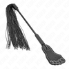 Kink Impact Touch KINK Foot Shaped Paddle with Tassel Whip 31cm - Dual-Action Impact Tool