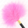 Kink Impact Touch KINK Fuchsia Gold Feather Teaser 18cm - Elegant Sensory Priedas
